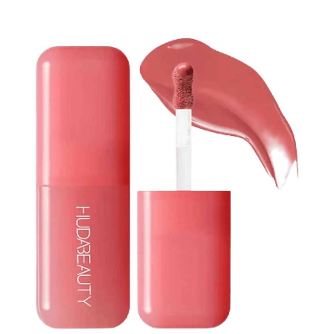 HUDA BEAUTY Blush Filter Soft Glow Liquid Blush Strawberry Cream – dusty rose Color