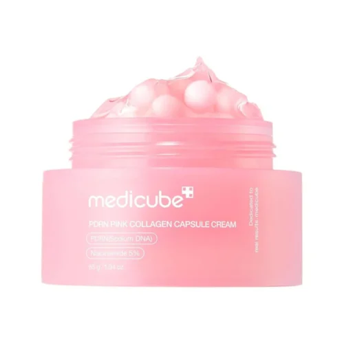 Medicube PDRN Pink Collagen Capsule Cream Official Product Image