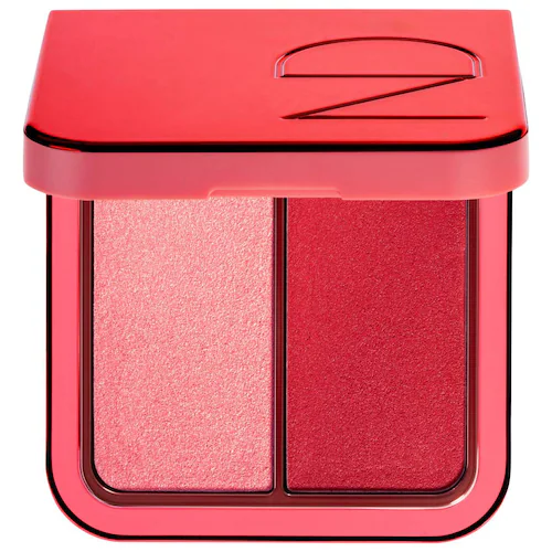 NATASHA DENONA Hy-Blush Cloudy Cream Cheek Duo Flustered pomegranate icy pink