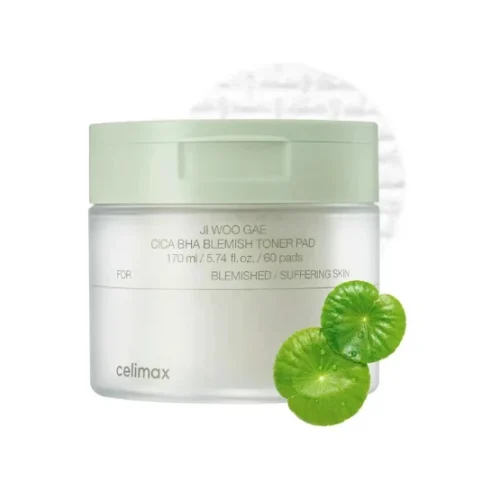 Celimax JIWOOGAE Cica BHA Blemish Toner 60 Pads price in pakistan
