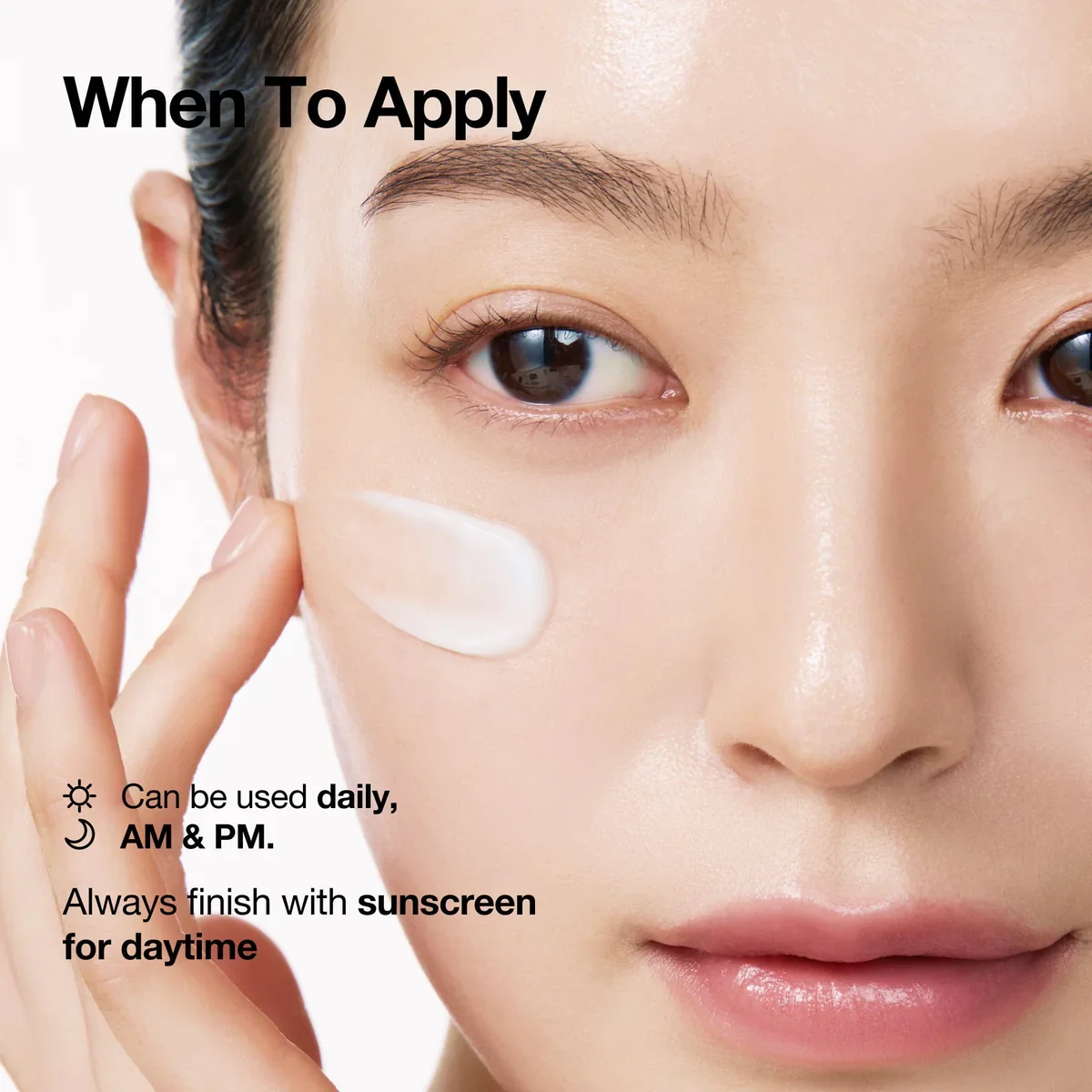 Anua PDRN Hyaluronic Acid 100+ Moisturizing Cream when to apply