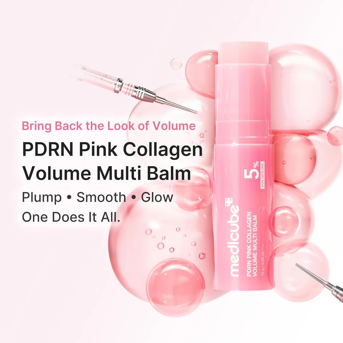 Medicube - PDRN Pink Collagen Volume Multi Balm Stick 3 Authentic Medicube PDRN Pink Collagen Volume Multi Balm stick price in Pakistan on e-commerce beauty store OR-LO.