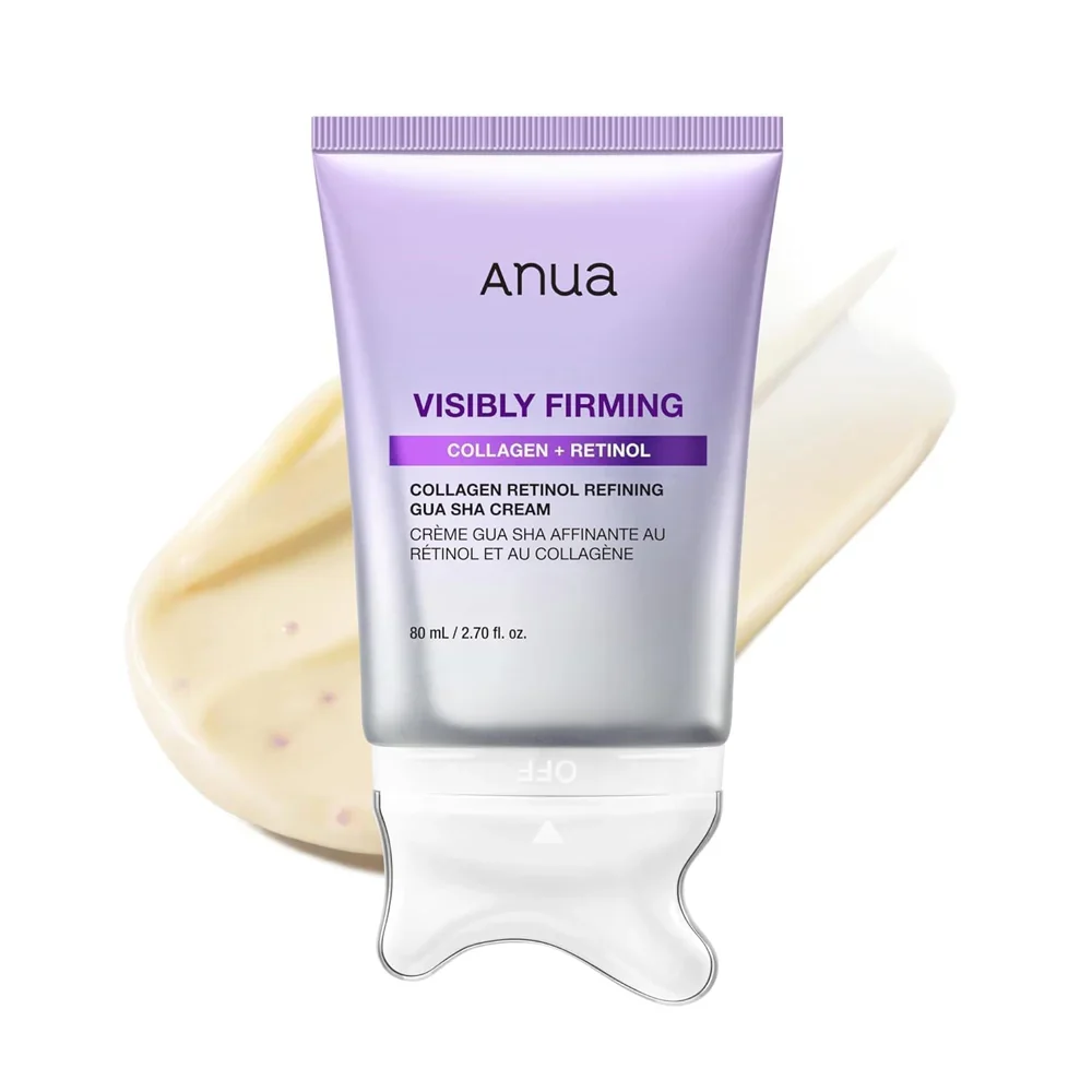 Anua Collagen Retinol Refining Gua Sha Cream 80ml 1 Buy authentic Anua Collagen Retinol Refining Gua Sha Cream 80ml online in Pakistan.