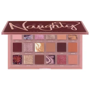 Huda Beauty Naughty Nude Eyeshadow Palette 18 shades luxury makeup collection for online shopping in Pakistan
