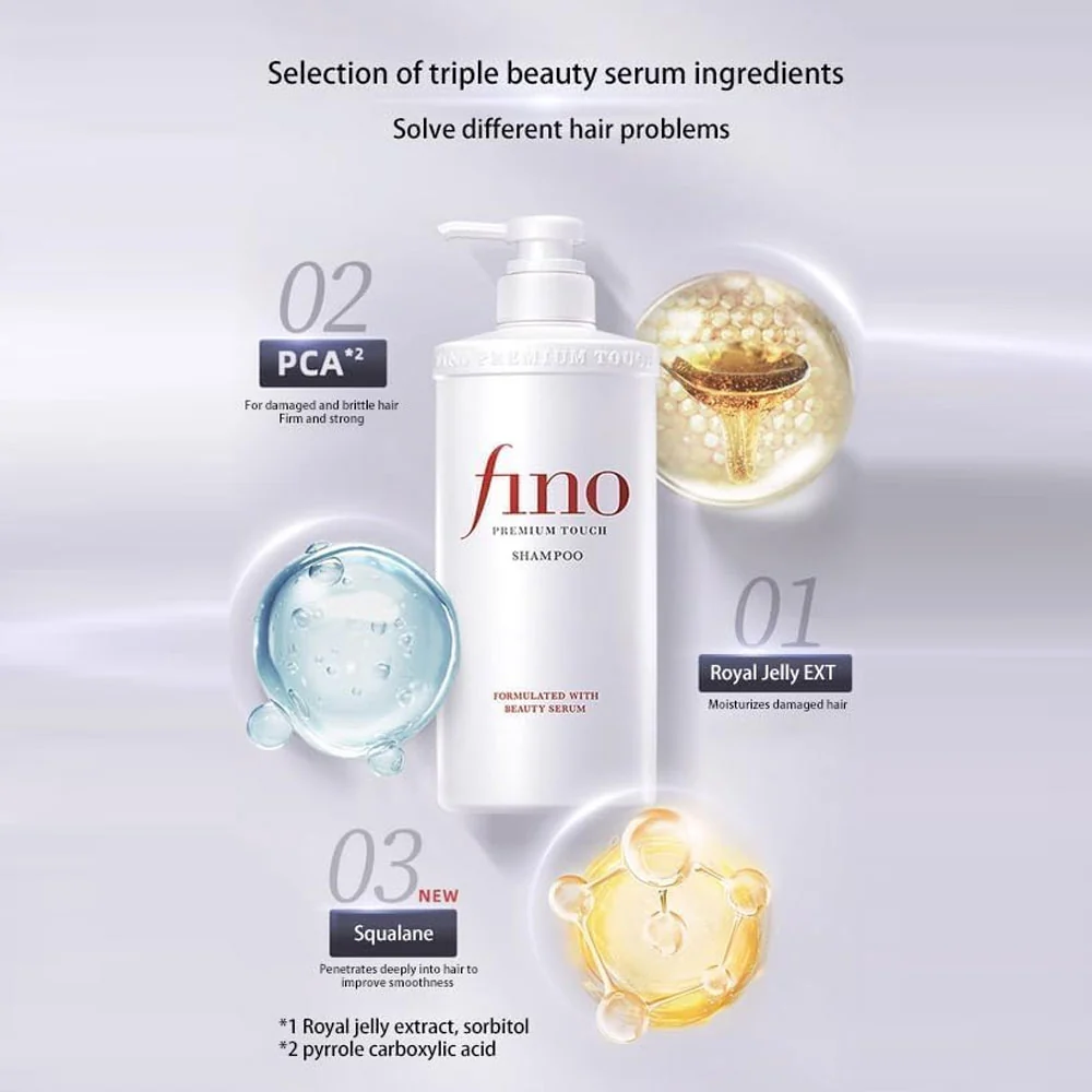 Shiseido Fino Premium Touch Hair Shampoo Benifits