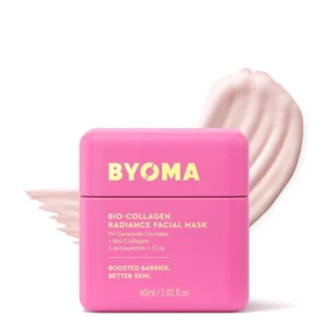 Authentic pink jar of BYOMA Bio-Collagen Radiance Facial Mask 60ml online at best price on OR-LO Pakistan.