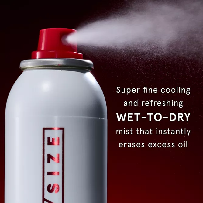 ONE/SIZE by Patrick Starrr Oil Sucker Liquid Blotting Paper Spray 6 ONE SIZE Oil Sucker Liquid Blotting Paper Spray releasing super fine cooling wet to dry micro mist.