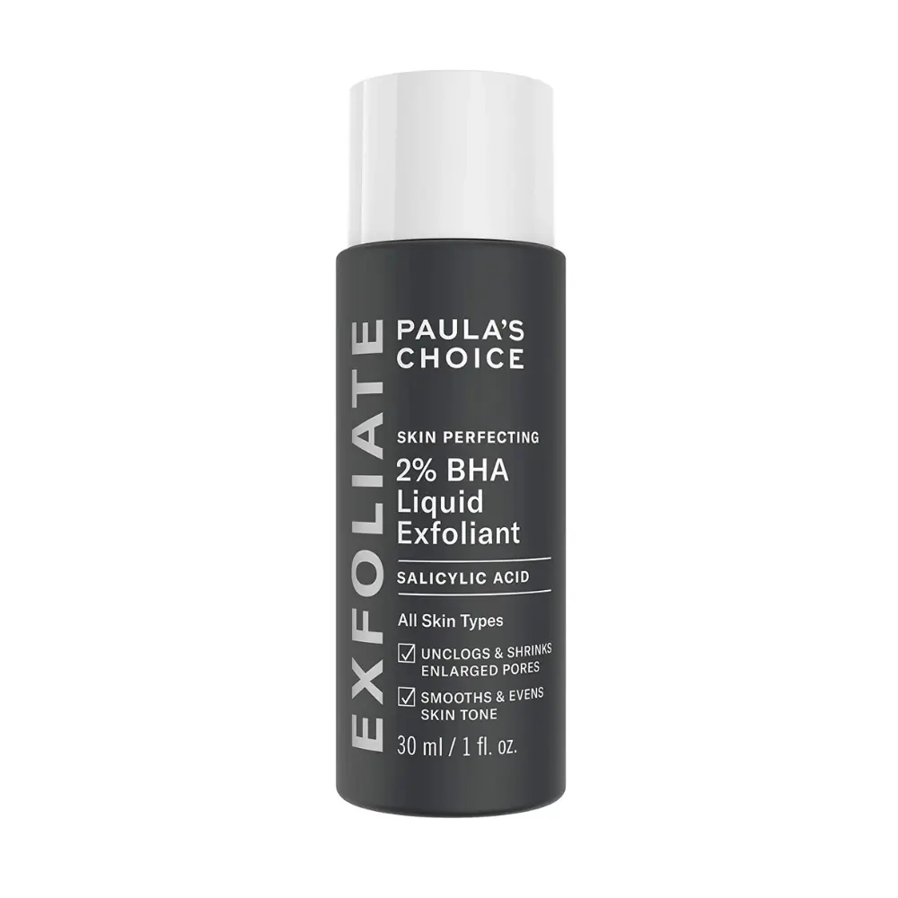 Paula's Choice Skin Perfecting 2% BHA Liquid Exfoliant 30ml 1 Paula's Choice Skin Perfecting 2 percent BHA Liquid Exfoliant travel size 30ml bottle.